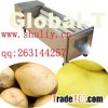 Cleaning and peeling potato machine