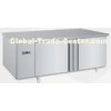 Air Cooled Under Counter Side By Side Fridge Freezer Stainless Steel , Gray