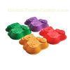 Silicon Kitchenware, Green / Purple / Red / Brown Silicone Cake Mold, Mini Bear Pan