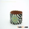 Womens Needlepoint Cuff Embroidery Bracelets