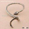 New Alchemy Gothic Dragons Lure Cuff Pewter Earring,dragon form Earring