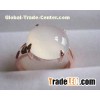 14k rose gold jewelry,moon quartz ring,gemstone ring,gold jewelry