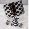 high replica jewelry brand replica stainless steel bear jewelry set