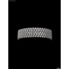 18K White Gold Rhodium Custom Made CZ Bracelet GY1-5B