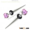 Newest style surgical stainless steel body jewelry ear taper