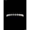 18K White Gold Rhodium Custom Made CZ Bracelet GY123B