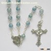 plastic rosary flower rose prayer beads catholic jewelry