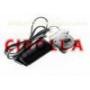 Encoder 2 Signals 100W 24V DC Brush Gear Motor for Automatic Sliding Door