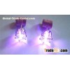 Purple Light up earrings