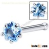 2014Stainless steel nose stud piercing  body jewelry
