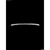 18K White Gold Rhodium Custom Made CZ Bracelet GY94B
