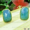 Green Diamond Earrings