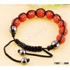 resin rhinestone shamballa bracelets