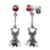 Elegant & unique fashion design silver dangle earrings for anniversary, gift, party