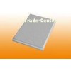 White Soundproof Compounded Fiberglass Ceiling Panels , Sound Absorbing Tiles 60 * 60 cm