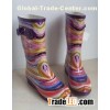 Cheap and Fashionable Women Rain Boots--Oil Painting