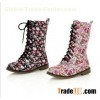 2012 New Cheap Women Martin Boots For Autumn&Winter--Flower