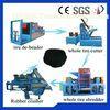 Rubber Waste Tire Recycling Machine 80 Mesh Custom With 380V 50Hz