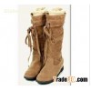 Women's Winter Classic Snow Boots--Strings