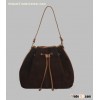 Top sale! Lady genuine leather bucket bags girls weekend leisure sling bag