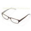 Women Polycarbonate Rectangular Eyeglass Frames , Red / Clear Stylish Design