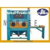 Steel Shot Abrasive Commercial Sandblasting Equipment With Chain Conveyor
