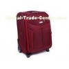 Build in telescopic aluminum trolley EVA travel case womens luggage sets with 160D lining