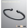 David Yurman 5mm Black Onyx Midnight Ice Cable Bracelet