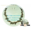 18 inches copper tail shaped freshwater pearl necklace