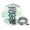 5-6mm black top-drilled potato freshwater pearl brecelet