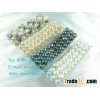 three rows stretch freshwater pearl bracelet on wholesale