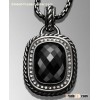 David Yurman 20x15mm Black Onyx Wheaton Enhancer