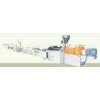 Wood Plastic Composite Plastic Profile Extrusion Line , Profile Making Machine