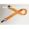 2.0 CM Silk-screen printed Polyester lanyards with any color and any Custom Logo printing