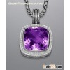 David Yurman 17mm Amethyst Albion Enhancer