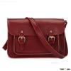 Top sale! Lady genuine leather messenger bag girls weekend leisure shoulder bag