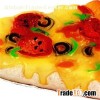 Pizza Squeaker Vinly Toys Pet Dogs Toys
