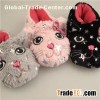Funny Cute Cat Audit Plush Indoor Slipper