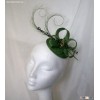 YRFC13045 fascinator, sinamay fascinator, hair ornament