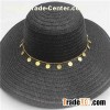 Fashion wholesale wide brim straw hats for women