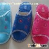 Embroider Flash Bottom Woman Slipper Come Into Season