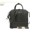 Contrast Stitching Pu Tote