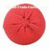 Knitted winter beret, fashionable style, made of acrylic, suitable for ladies