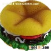 Cartoon Character Hotdog Vinyl Food Pet Toy