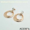 2014 Yiwu factory directly jewelry good quality made gold earrings wholesale