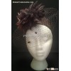 YRFC11045 fascinator, headwear, veil, hair ornament
