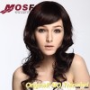 long wavy human hair lace front wig--M8884MD 2-33