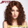 long curly human hair lace front wig--M16515MF #1233