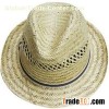 2015 Promotion Natural Straw Advertising Cowboy Hat