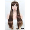 women mix brown/gold long straight fashion wig sy27